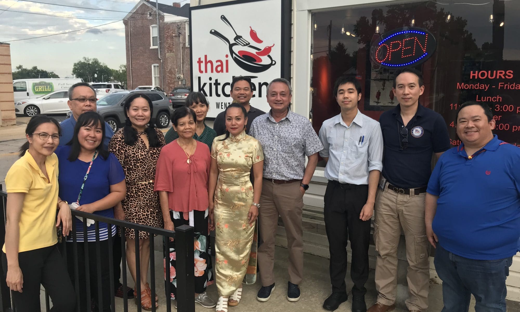 Special Guests at Thai Kitchen - Wentzville